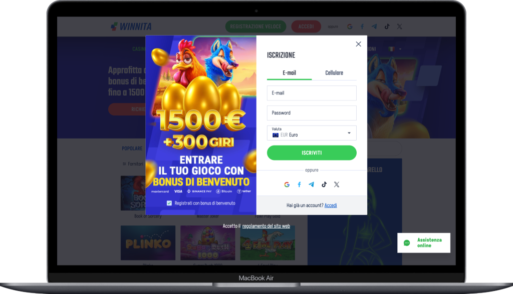 Scopri il Mondo dello Winnita Casino